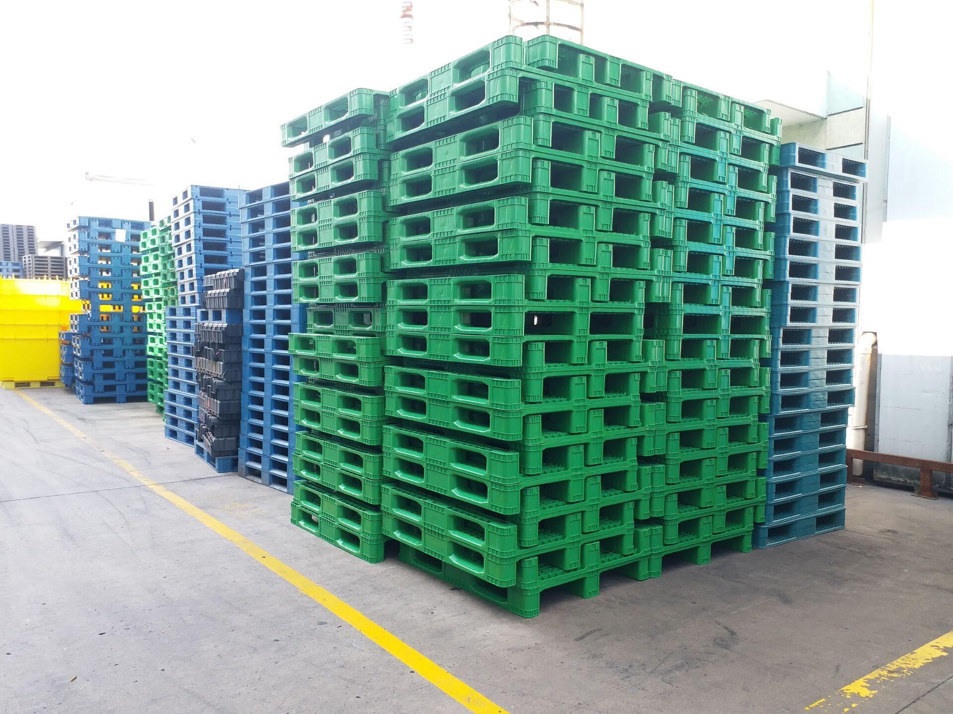 6x40HQ 100% Virgin HDPE Plastična paleta Za upotrebu sa šatlama