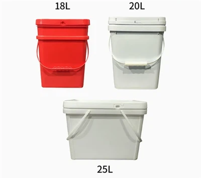 Plastične velike zadebljane pravokutne ispiranje